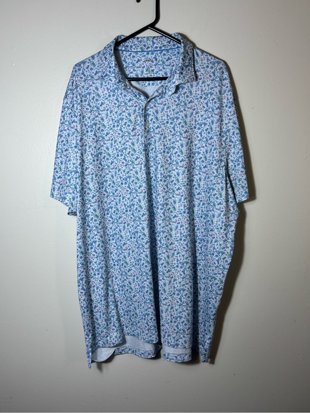 Men’s Johnnie O Polo Cocktail Glass Design XXL